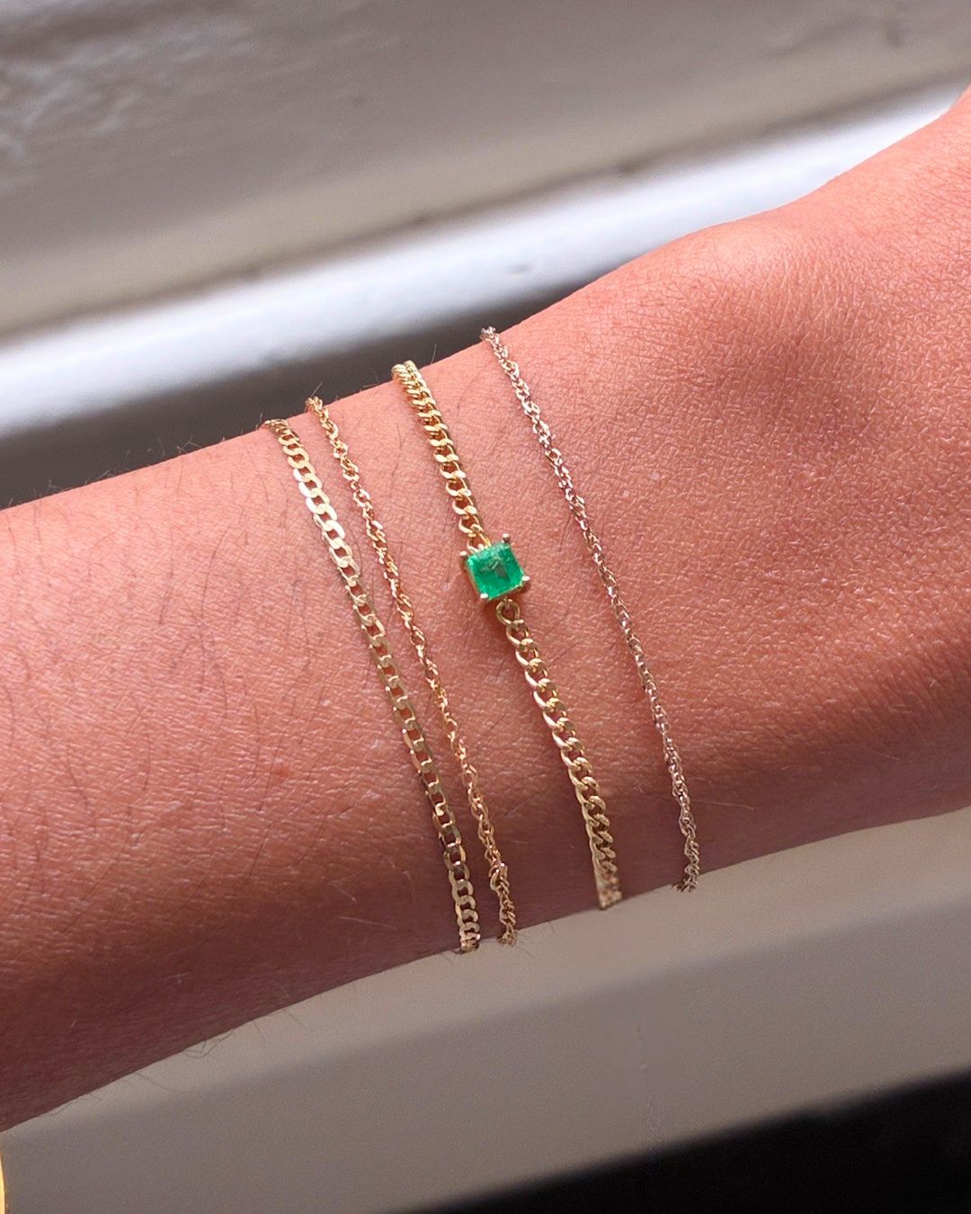 Emerald Singularity Bracelet