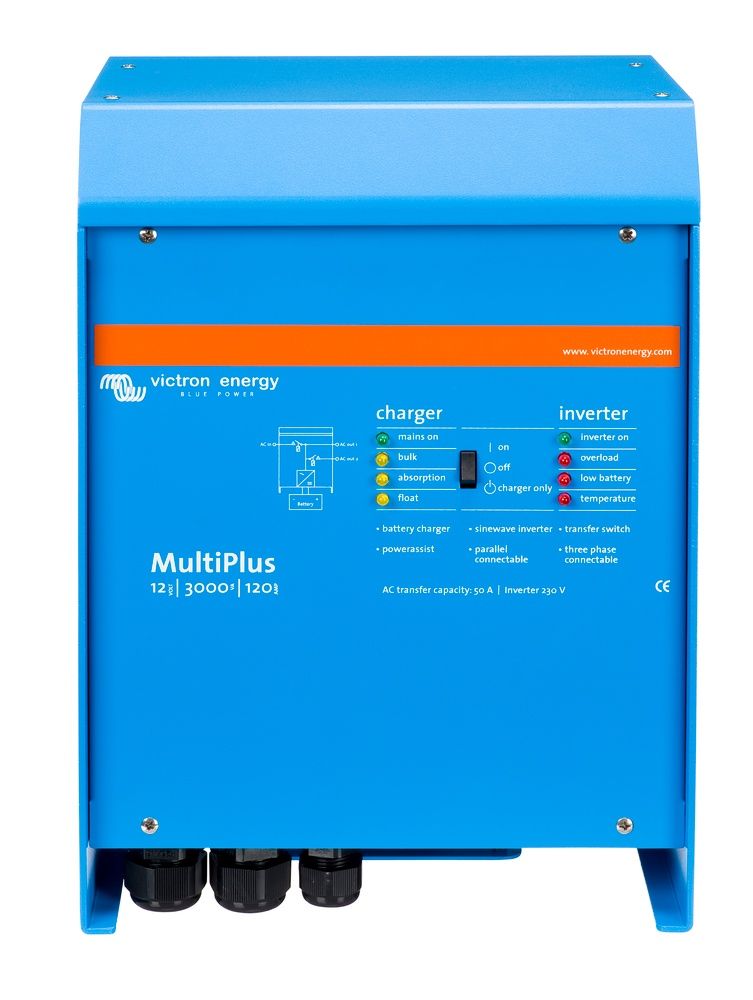 ONDULEUR / CHARGEUR MULTIPLUS 12/3000/120-50 120VAC (UL1741 &amp; 458)