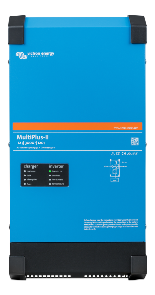 ONDULEUR / CHARGEUR MULTIPLUS II 12/3000/120-50 120VAC (NON UL)