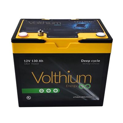BATTERIE LITHIUM 12.8V 130AH AUTOCHAUFFANTE GR24