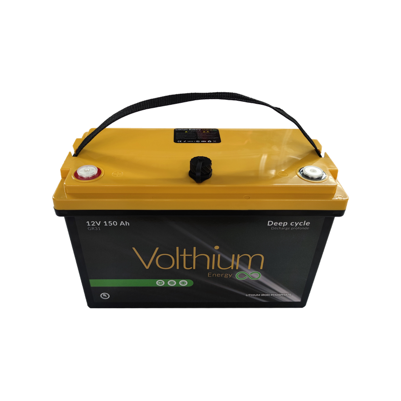 BATTERIE LITHIUM 12.8V 150AH AUTOCHAUFFANTE AVEC SOFT START GR31