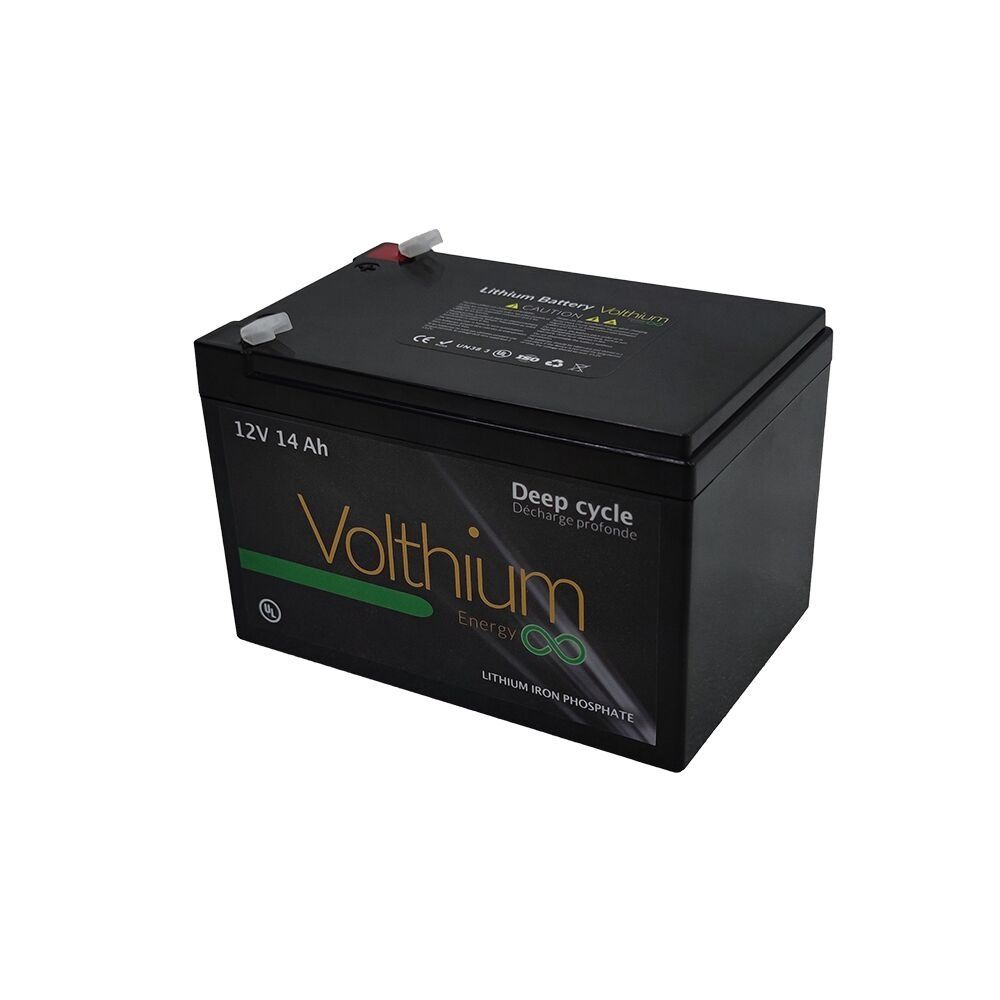 BATTERIE VOLTHIUM 12V 14AH GARANTIE 10 ANS