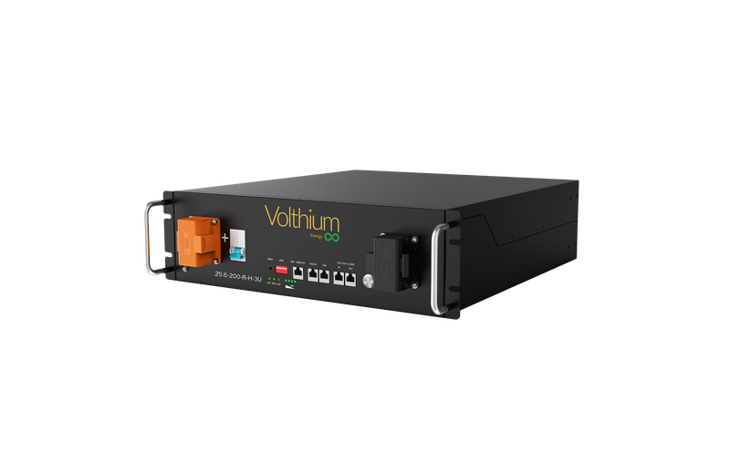 BATTERIE LITHIUM RACKMOUNT 25.6V 200AH AUTOCHAUFFANTE