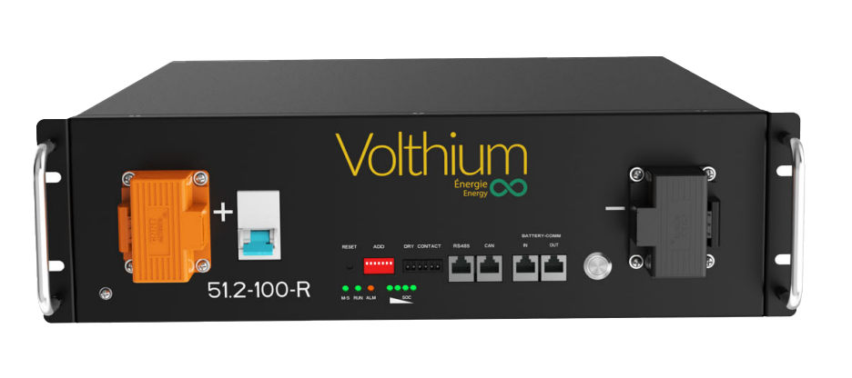BATTERIE LITHIUM RACKMOUNT 51.2V 100AH AUTOCHAUFFANTE