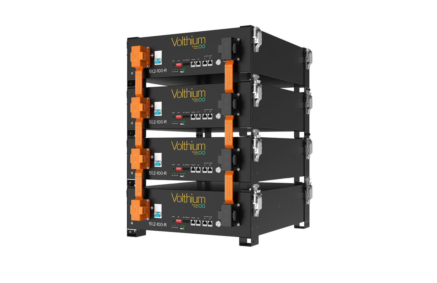 KIT DE MONTAGE SUR PILE POUR 4 BATTERIES VOLTHIUM 3U