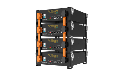 KIT DE MONTAGE SUR PILE POUR 4 BATTERIES VOLTHIUM 3U