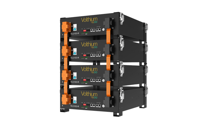 KIT DE MONTAGE SUR PILE POUR 4 BATTERIES VOLTHIUM 3U