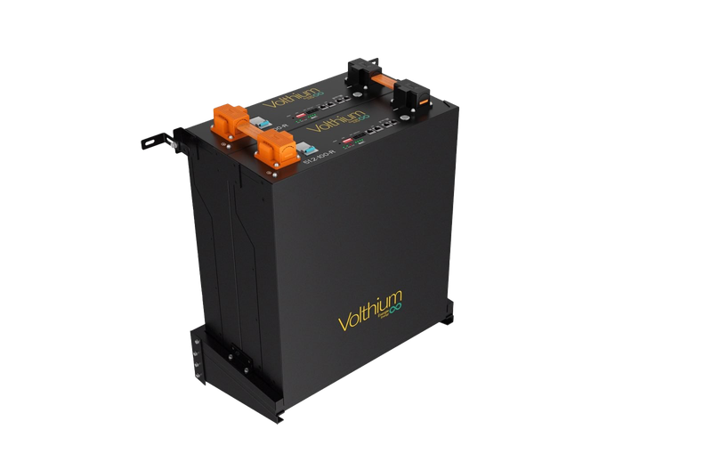 KIT DE MONTAGE MURAL POUR 2 BATTERIES VOLTHIUM 3U