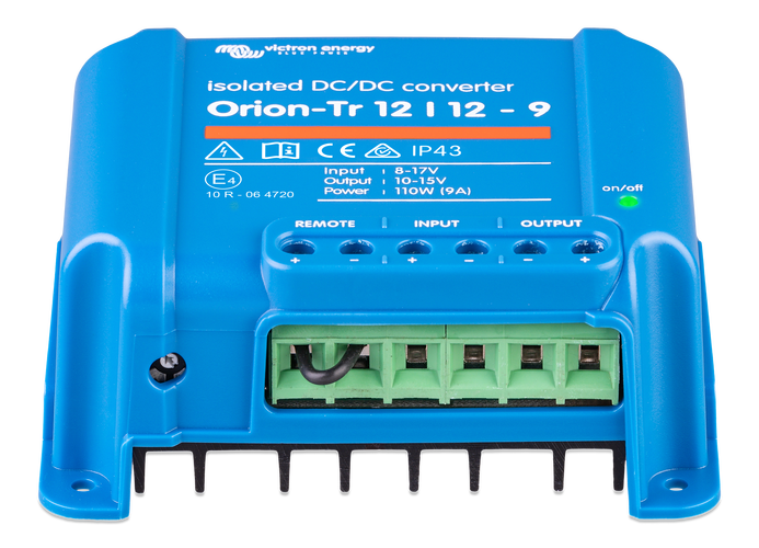 CONVERTISSEUR 12 VDC - 12 VDC 9 AMPS ISOLE