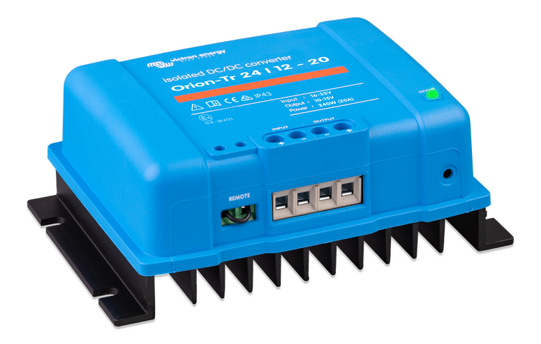 CONVERTISSEUR 24 VDC - 12 VDC 20 AMPS ISOLE
