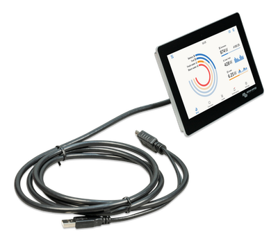 ECRAN CONTROL GX TOUCH 70 POUR CERBO GX AVEC COUVERCLE