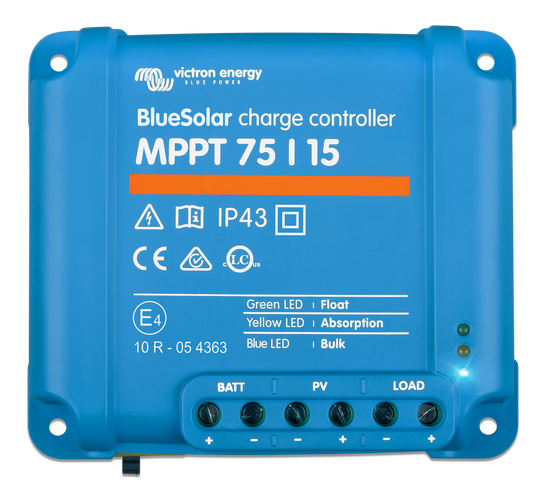 REGULATEUR SOLAIRE MPPT BLUESOLAR 75/15