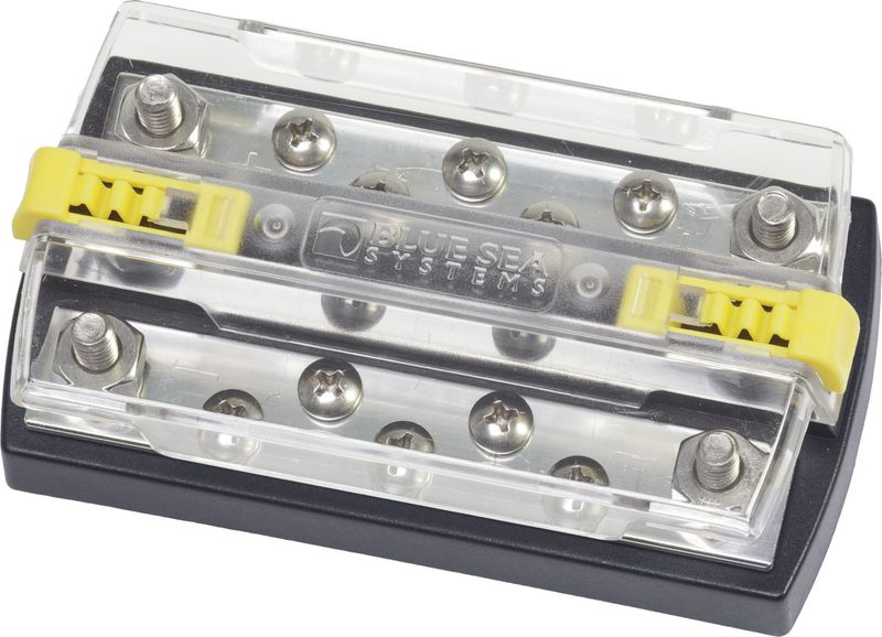 BUSSBAR DUAL 150 AMPS AVEC COUVERCLE 326017