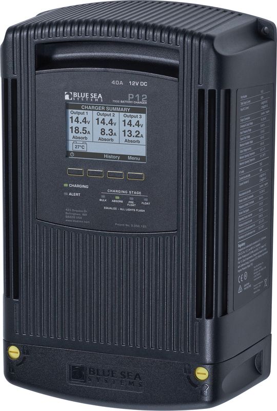CHARGEUR INTELLIGENT 3 BANK 12VDC 40 AMPS