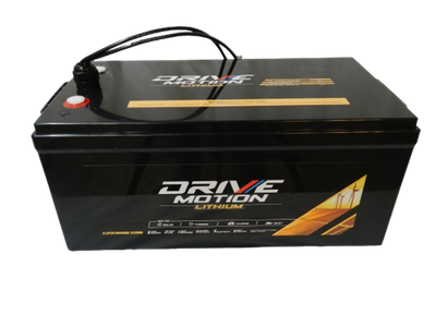 BATTERIE LITHIUM 200AH 25.6V FORMAT 8D GAR 4ANS