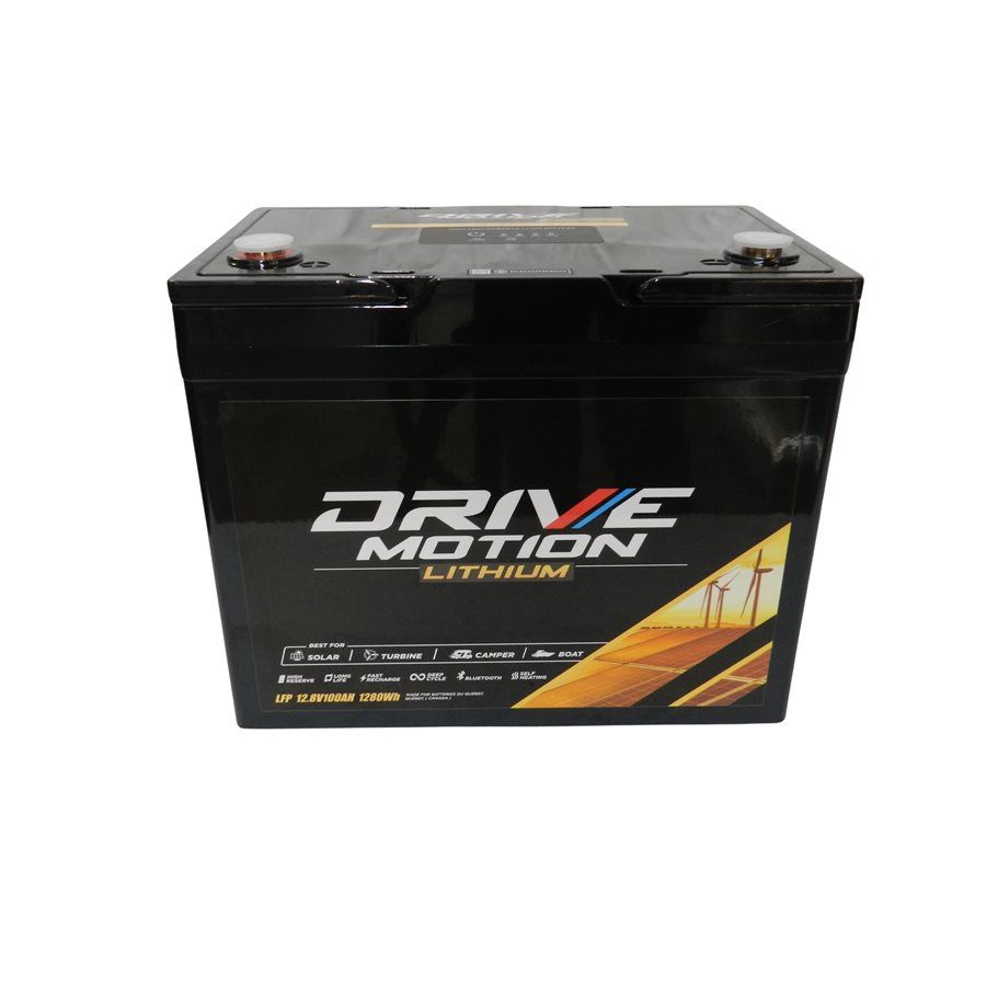 BATTERIE LITHIUM 100AH 12V GAR 4 ANS BLUETOOTH/AUTOCHAUFFANT