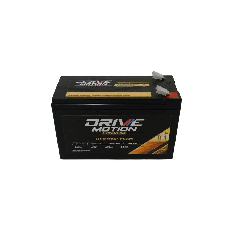 BATTERIE LITHIUM 9AH 12V DRIVE MOTION GARANTIE 4ANS