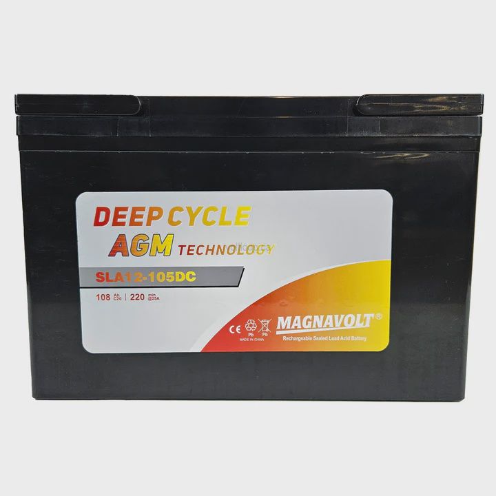 BATTERIE AGM 12V 105 DC GR:27 GARANTIE 12MOIS