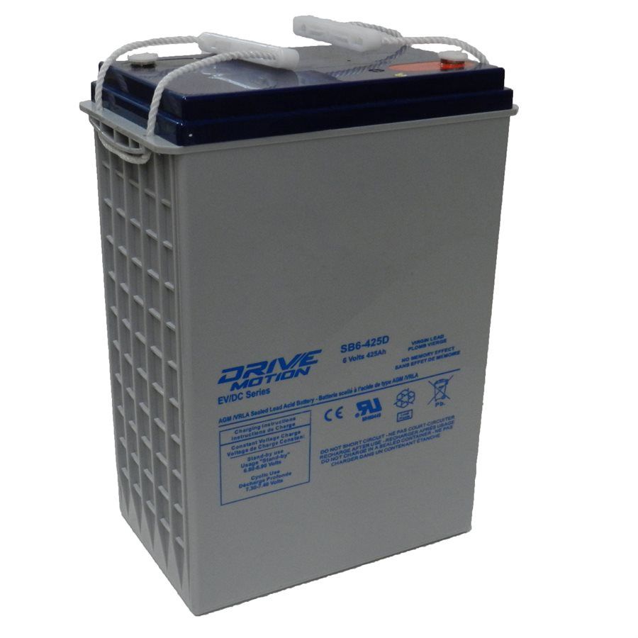 BATTERIE AGM 6V 425 AMP/HEURE GAR.12MOIS