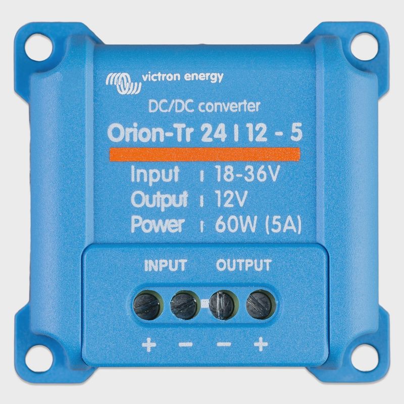 CONVERTISSEUR 24 VDC - 12 VDC 5 AMPS ISOLE