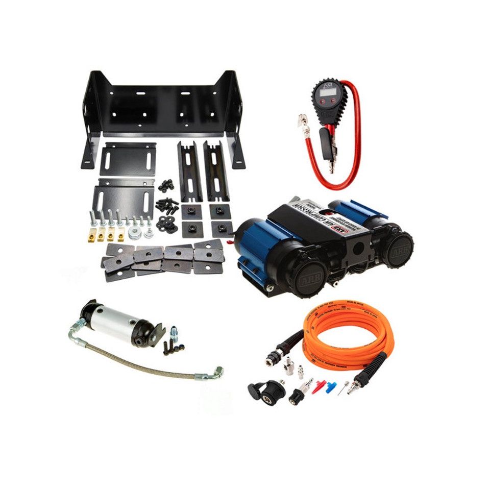 ARB HIGH PERFORMANCE TWIN ON-BOARD KIT COMPRESSOR - 12V