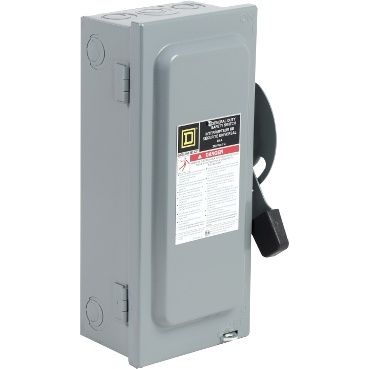 COUPE CIRCUIT 60A 2P 240 VAC NEMA1