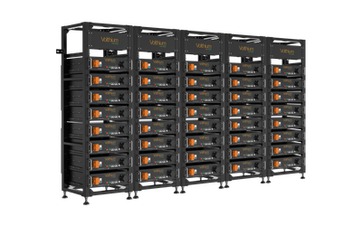 RACK AU SOL POUR 8 BATTERIES VOLTHIUM RACKMOUNT 3U
