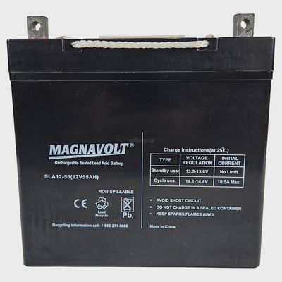BATTERIE SLA 12V 55 AMP/HRS GARANTIE 12 MOIS
