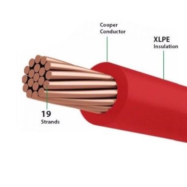 CABLE SOLAIRE RPVU90 10 AWG 1C RED DIRECT BURIAL