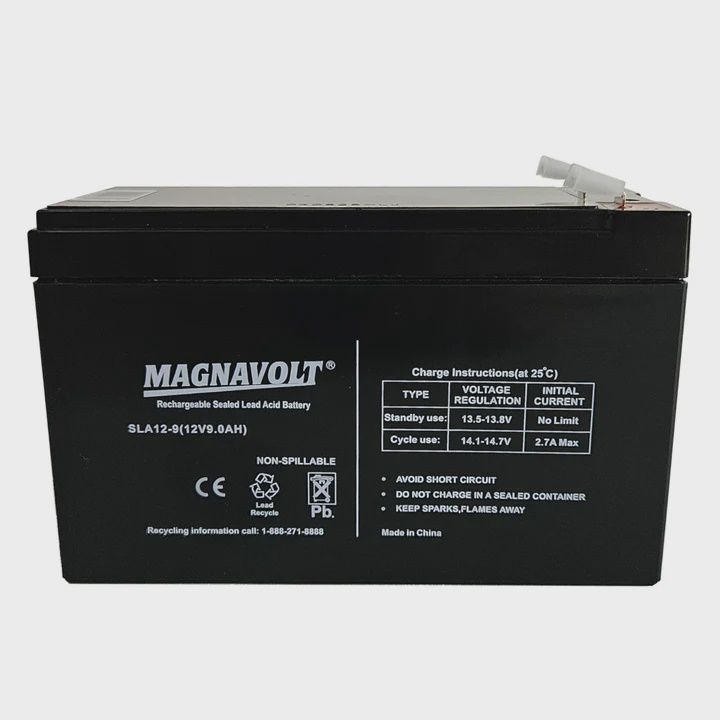 BATTERIE SLA 12V 2.9 AMP/HRS GAR 6 MOIS