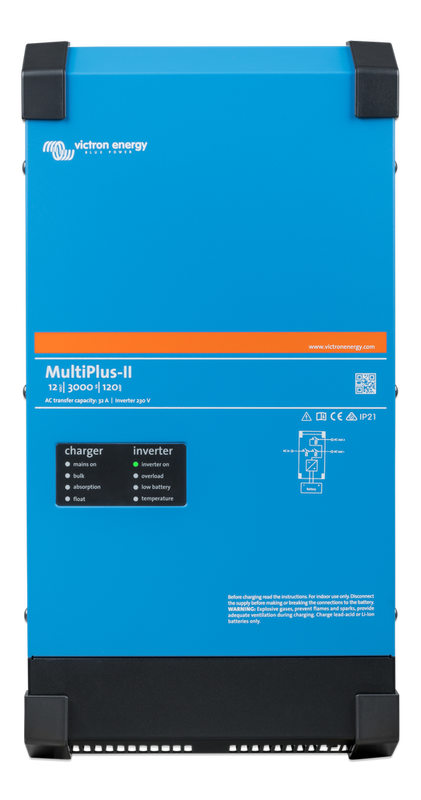ONDULEUR / CHARGEUR MULTIPLUS II 12/3000/120-50-120VAC (UL458)