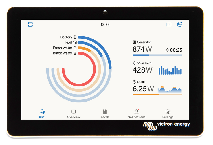 ECRAN CONTROL GX TOUCH 50 POUR CERBO GX