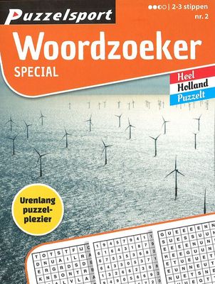 Puzzelsport Puzzelblok 224 pag. Woordzoeker Special 2-3*