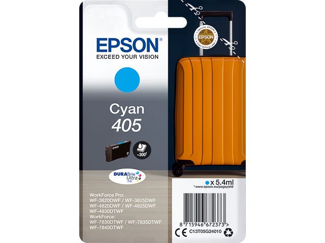Original Epson 405 Cyan