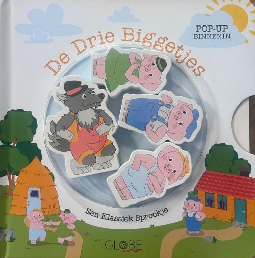 De Drie Biggetjes Vertel- en Speelboek