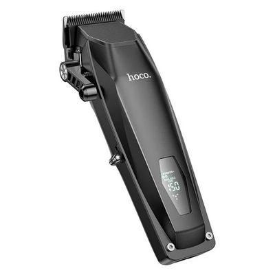 Hoco HP21 Classic Tondeuse met opzetstukken en digitaal display - Zwart