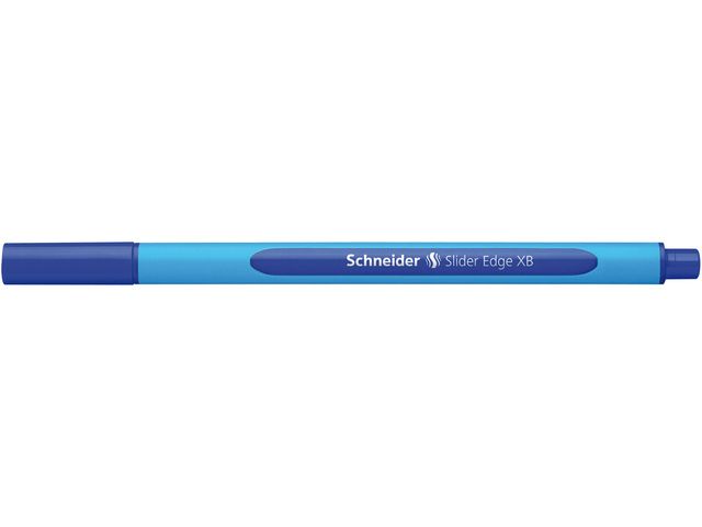 Balpen Schneider Slider Edge XB 1 4mm - Blauw