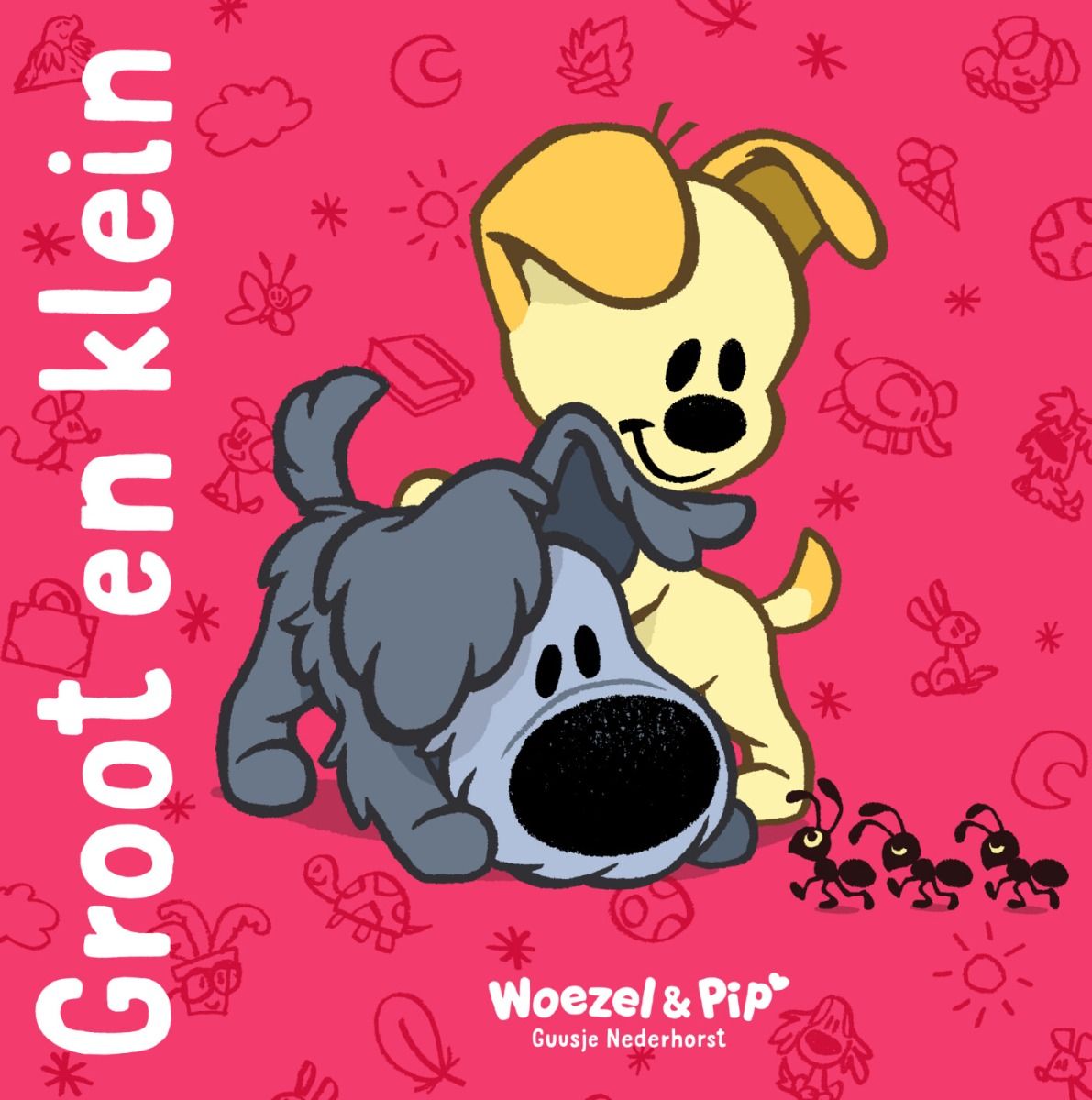 Groot en klein tegenstellingen - Woezel &amp; Pip