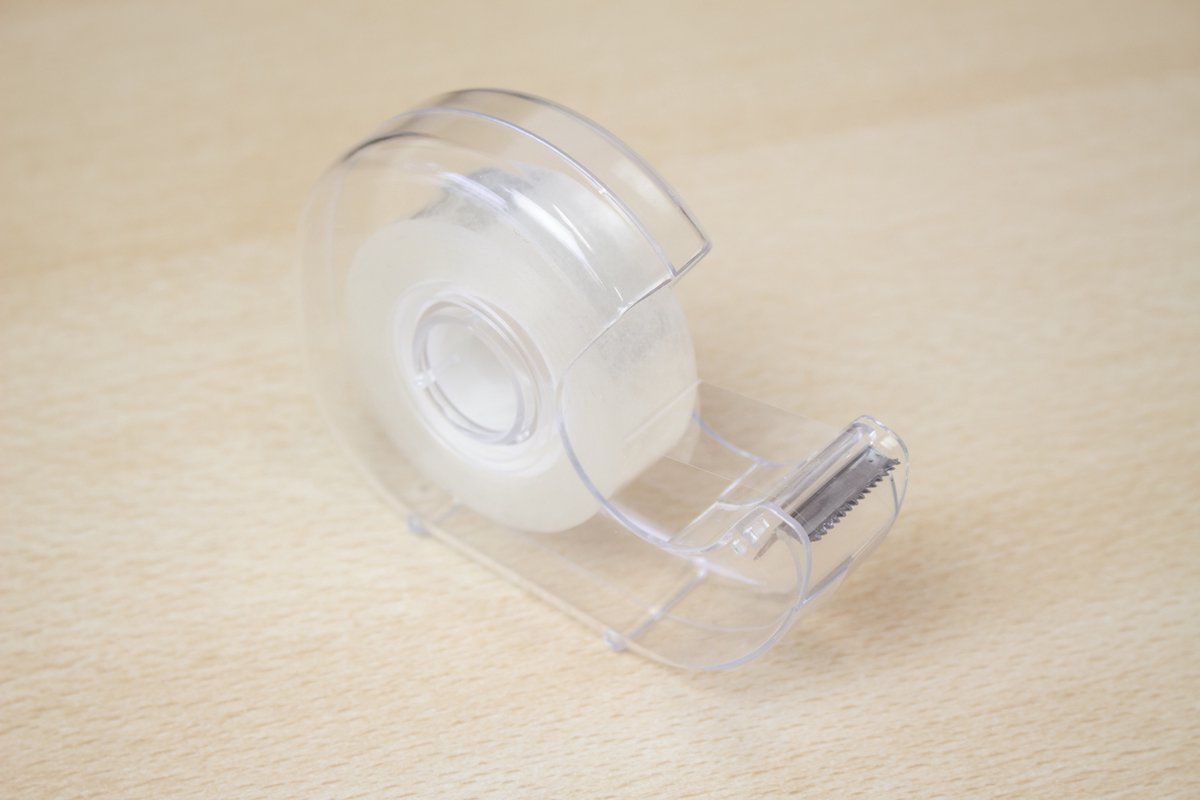 Plakbandhouder Kangaro Kern 25mm Transparant met Plakband