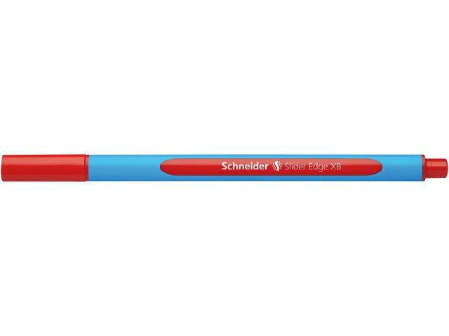 Balpen Schneider Slider Edge XB 1 4mm - Rood
