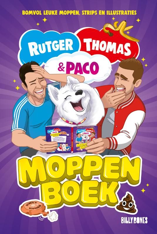 Het Moppenboek van Rutger  Thomas en Paco - Rutger Vink