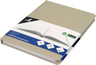 Notitieboek Kangaro Kraft A5 96 Vel  70 Gram  Gelinieerd
