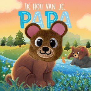 Ik hou van je  papa - Vingerpopboek - Hannah Campling