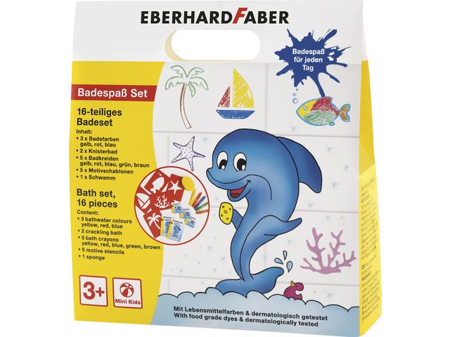 Eberhard Faber Badkrijtjes  16-delige Set