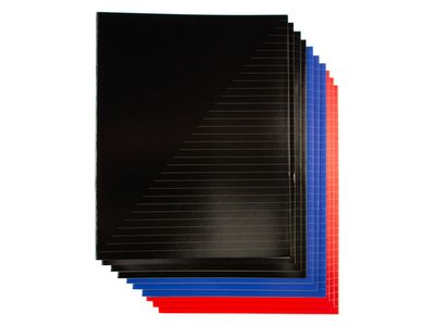 Schrift A5 Kangaro Lijn Pak à 10 Stuks Assorti Kleuren