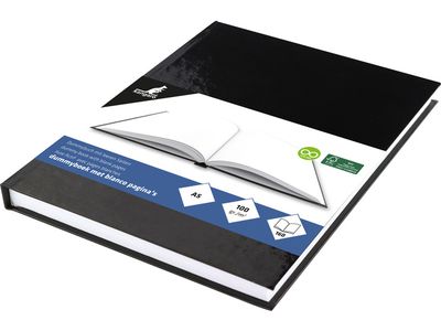 Dummyboek Kangaro A5 Blanco Hard Cover 80 Blad 100 grs Zwart