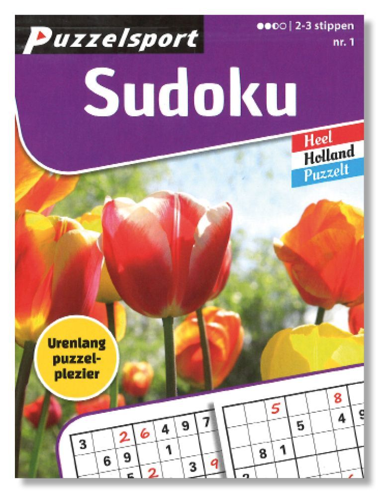 Puzzelsport Puzzelblok 224pag. - Sudoku 2-3*
