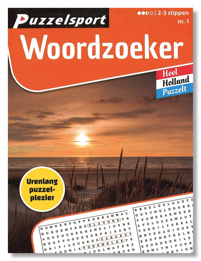 Puzzelsport Puzzelblok 224 pag. Woordzoeker 2-3*