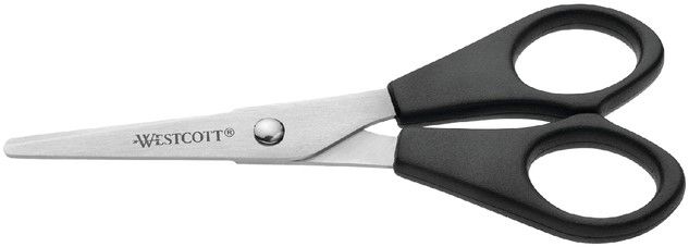 Schaar Westcott Buro RVS 13cm  Kunststof Grip