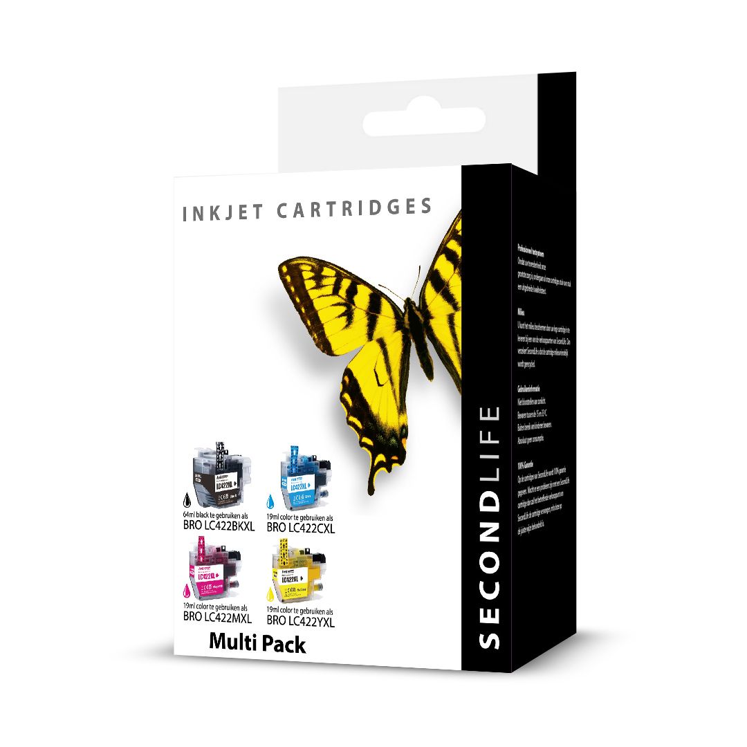 SecondLife - Brother LC 422 XL Multipack